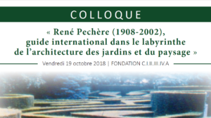 Colloque René Pechère - Organisé par l'ABAJP/BVTL et le CIVA